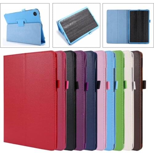 Case For Tablet For Lenovo M10 M8 P10 E10 E8 E7 Tab 4 10 8.0 7504 7304 Stand Leather Tablet Cover + Stylus pen