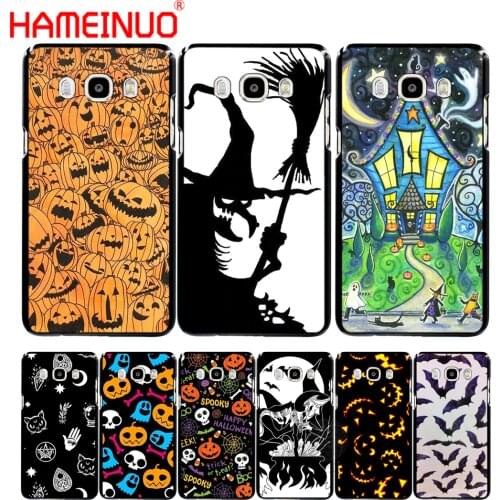 HAMEINUO Pumpkin Halloween Bat Witch Boo cover phone case for Samsung Galaxy J1 J2 J3 J5 J7 MINI ACE 2016 2015