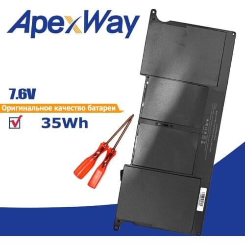 35Wh 7.6V Li-polymer A1406 Laptop Battery Apple MacBook Air 11" A1370 (2011 year) A1465 (2012 year)