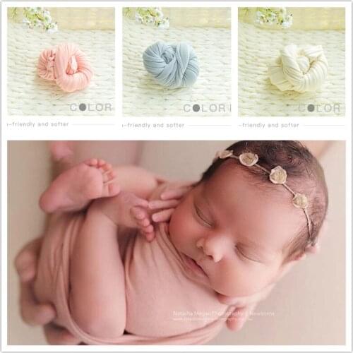 New newborn Wrap and basket Gauze Hundred Days Baby Baby Photographing blanket Child Photography Shooting Props