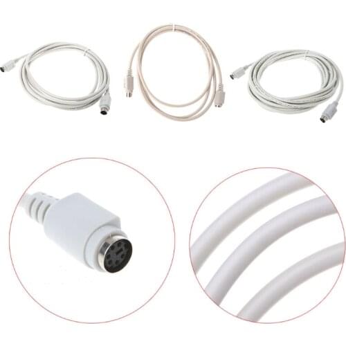 Tablet-PS/2 Keyboard Mouse Male To Female Extension Cable Lead 6 Pin Motherboard Mouse-sata to usb