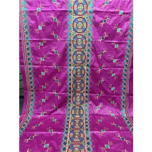 Basin riche 2020 bazin riche fabric bazin brode 2.5yard+Swiss lace voile suisse dubaï african lace material 2.5yard