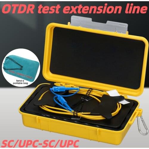 SC/UPC-SC/UPC OTDR Optical Fiber Cable Test Extension Cord Otdr Emission Cable Dead Zone Eliminator Single Mode 500M 1000M 2000M