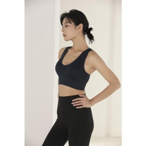 Cross-border European and American thin shoulder strap cross sports bra running fitness bra professional bra sling yoga wear und