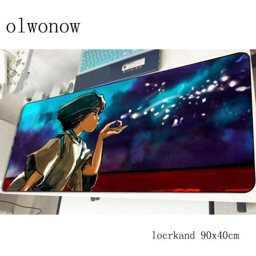 Spirited Away mousepad 90x40cm Customized gaming mouse pad gamer mat Personality game computer desk padmouse keyboard play mats