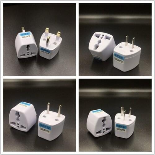 Universal AU UK US To EU Plug Adapter Converter USA Australian To Euro European AC Travel Adapter Power Socket Electric Outlet
