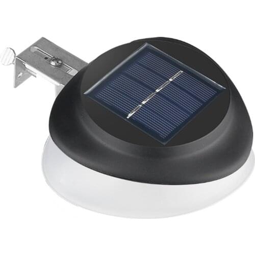 Waterproof Solar Power Fence Light Outdoor Garden Yard LED Wall Lamp Patio Garden Landscape Pathway Security Light