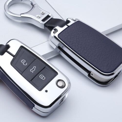 High Quality Car Key Case For Volkswagen VW Golf 7 Polo MK7 Tiguan Passat For Skoda Octavia A7 Kodiaq Seat Leon Ibiza Key Cover