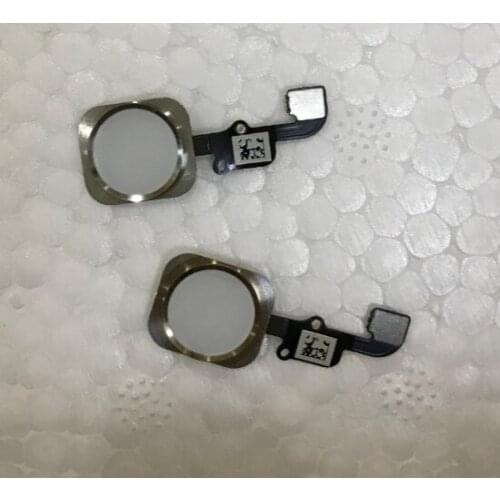 50pcs/Lot Home Button With Flex Cable Ribbon Assembly For IPhone 6 6S Plus Replacement Part