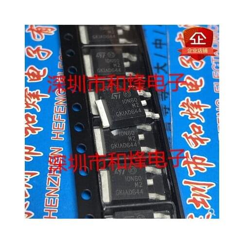 Free shipping 50PCS 10N60M2 STD10N60M2 TO-252 600V 7.5A
