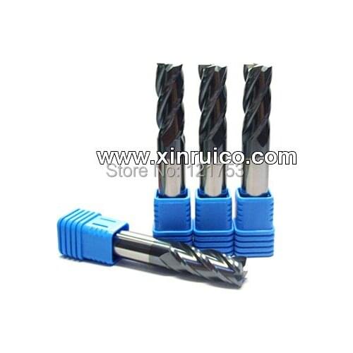 Free shipping Zhuzhou tungsten carbide end mill HT-4E-D5.0(diameter 5mm*whole length 50mm)