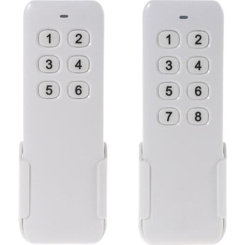 Wireless RF Remote Control Switch 433MHz Learning Code EV1527 Transmitter DC 3V