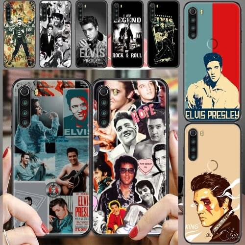 Elvis Presley Phone case For Xiaomi Redmi Note 7 7A 8 8T 9 9A 9S K30 Pro Ultra black pretty shell fashion cover soft waterproof