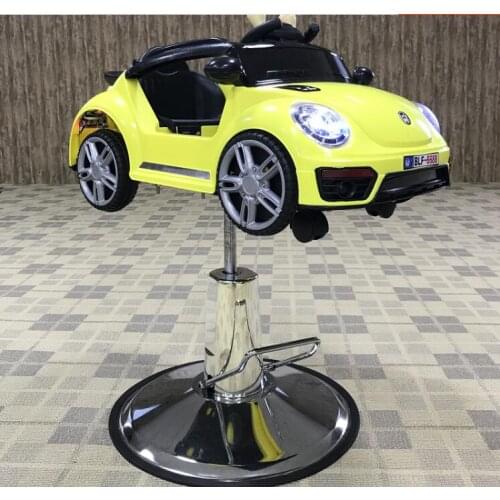 Childrens haircutting car toy car hair cutting chair childrens hair cutting chair four-wheel airplane baby music hair cutting