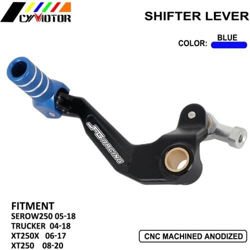 For Yamaha SEROW250 Trucker XT250X XT250 XT 250 250X 2004-2018 2019 2020 Motocycle CNC Aluminum Gear Shift Lever Shifter Pedal