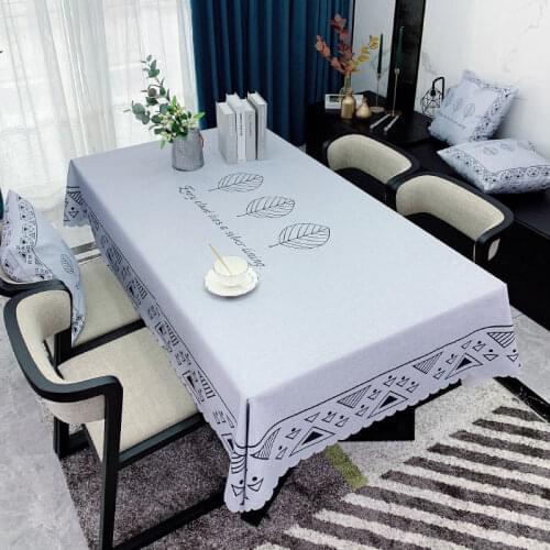 Home Decor Table Cloth Waterproof Tasteless Table Cover nappe de table nappe rectangulaire Coffee Tablecloth tapete