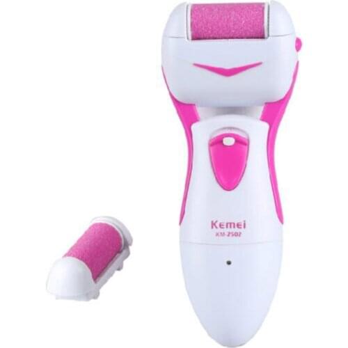 KM-2500 Electric Exfoliator Pedicure Callus Remover Foot Care Tool Heel Peeling Skin Scrubber Machine or Replace Grinding Heads