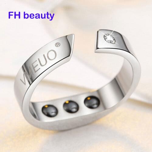 4 Sizes Anti Snore Ring Magnetic Therapy Acupressure Treatment Against Snoring Device Snore Stopper Finger Ring Sleeping Aid