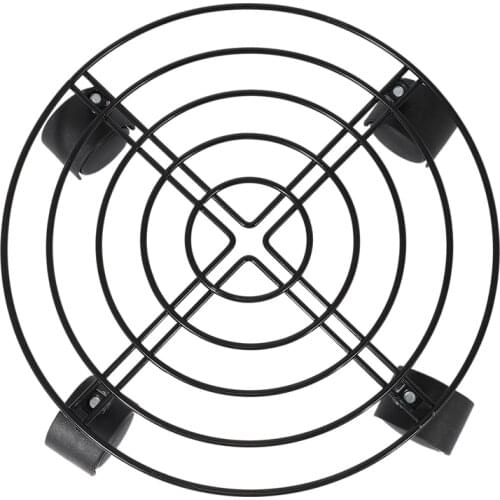 Metal Plant Flower Pot Stand Trolley Caddy on Wheels Indoor Outdoor Home Garden tools