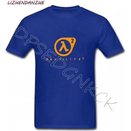 Half Life Science Fiction First Person Shooter Video Game Men T-Shirt Cotton Short Sleeve Valve FPST Shirt Brand T Shirt 0246