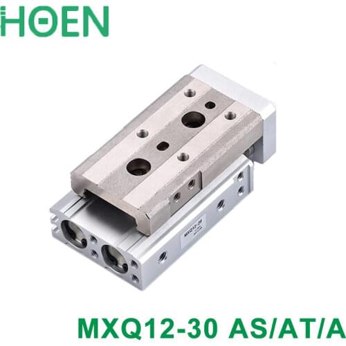 MXQ12-30 AS-AT-A MXQ12L-30 MXQ series Slide table Pneumatic Air cylinders pneumatic component air tools MXQ slide cylinder