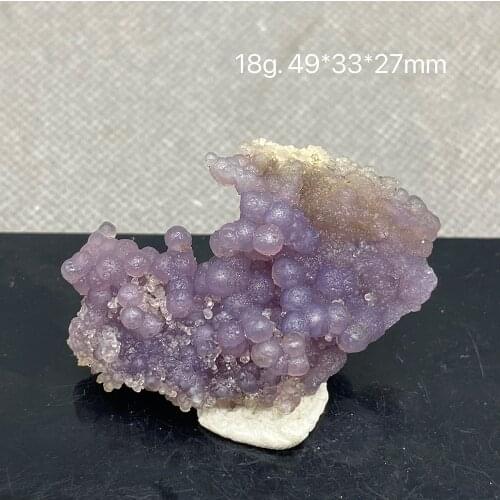 Natural grape agate mineral specimen stones and crystals healing crystals quartz gemstones free shipping 19