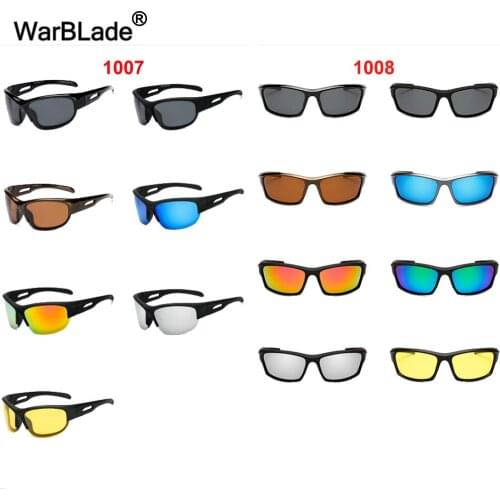 2018 New Polarized HD Lens Sunglasses For Male Cool Men Driving Goggles Eyewears Mirror lunette de soleil WarBLade