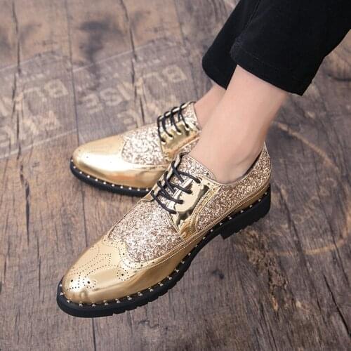 New Business Men Casual Shoes Handmade Breathable Comfortable British Men Shoes Leather Party Flats Man Oxfords Formal Shoes