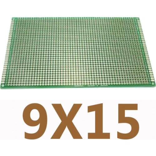 1PC 9X15cm Double Side Copper Prototype PCB Universal Printed Circuit PCB Board for Arduino DIY Experiment Board