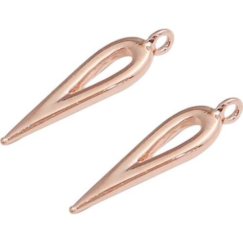 Beadsnice 50pcs/lot Leaf Pendant Charm Pendant for Neckalce DIY Jewelry Making 1963