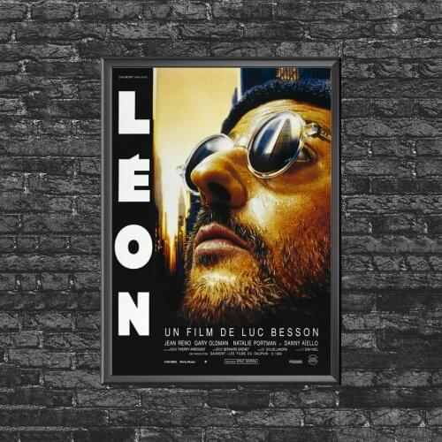 Léon The Professional - Luc Besson Cinema Movie Poster Wall Painting Home Decoration (No Frame)