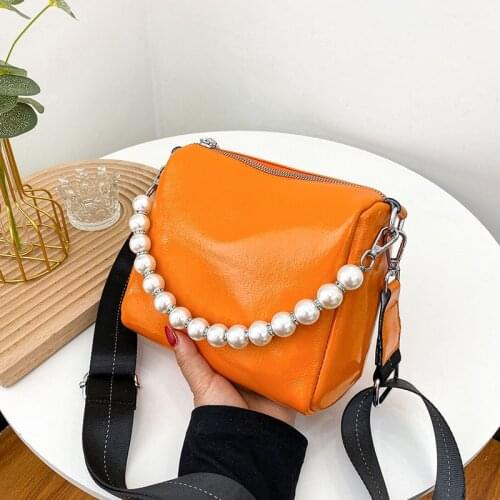 Genuine leather handbags Patent leather cowhide handbags Crossbody Bag Messenger Shoulder Bag Candy Colors Bags Shoulder Bags