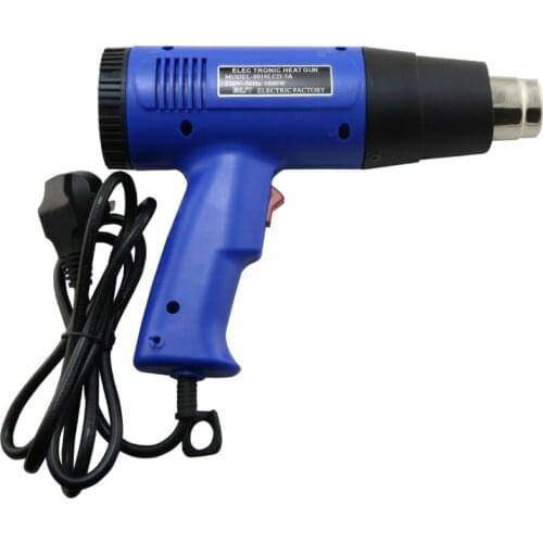 Heat gun BST-8016 220v 1600W Temperature Adjustable LCD Hot air gun hot air desoldering gun handle Heat gun Nozzle Repair tools
