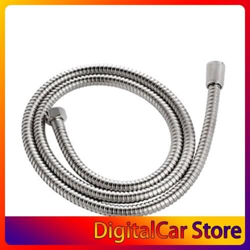 1.6 Meters Plumbing Flexible Shower Tube Stainless Steel Bathroom Pipe With High Temperature Resistance