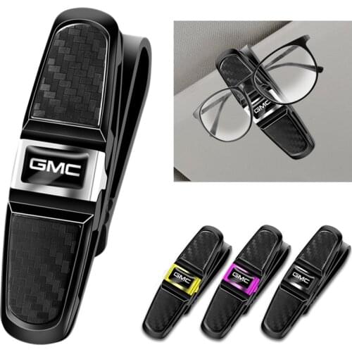 1Pcs Car Sunglasses Clip Auto Sun Visor Card Ticket Clamp For GMC Savana Yukon Sierra Terrain Acadia Granite Hummer Ev Graphyte