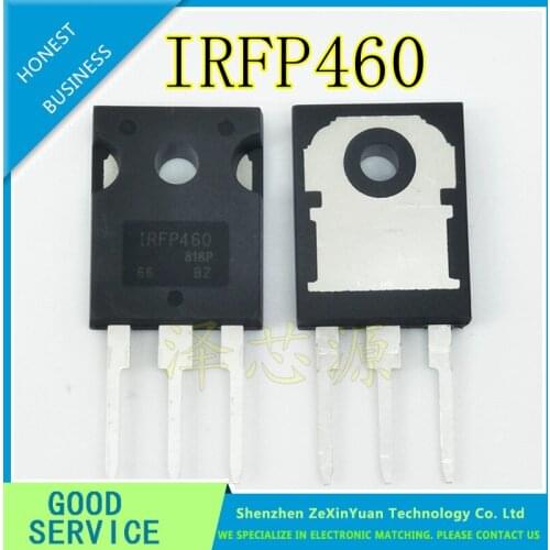 10PCS/LOT IRFP460 IRFP460PBF IRFP460A IRFP460LC TO-247 N-CHANNEL POWER MOSFET TRANSISTOR