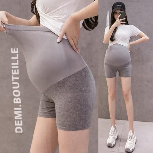 928# Summer Thin Modal Maternity Short Legging Cotton Belly Pregnancy Safety Knickers Pants Underpants Shorts for Pregnant Women