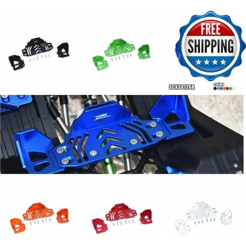 Aluminum alloy rear battery holder mount case for Axial AXI03007 SCX10 III Jeep rc car part