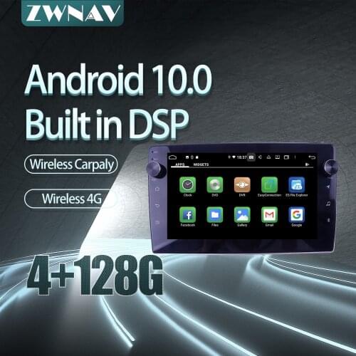 For Toyota verso 2006+ Car radio player Android 10 PX6 64GB GPS Navigation Multimedia Player Radio