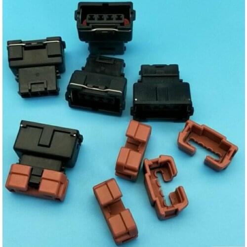 Free shipping 20Sets 4Pin Auto Connector 10378 Female for Toyota 4 AGE 16V TPS Mitsubishi KA24 SR20 MAF EVO Lancer TPS Connector