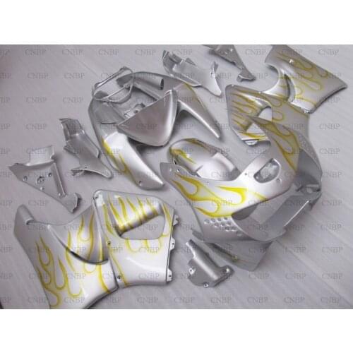 CBR 919RR 98 Body Kits CBR 919 1998 - 1999 Silver Yellow Frame Fairing CBR 919 1999 Body Kits