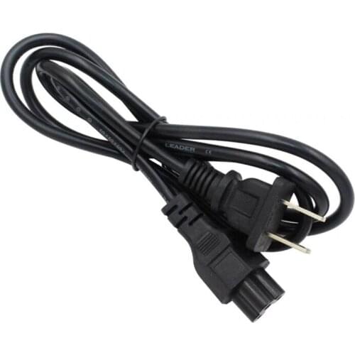 US to IEC 320 C5 Power Adapter Lead Cable For Laptop Notebook Universal AC Power Cord 250V 1.2m