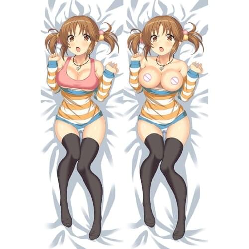 Hot japanese anime Decorative Hugging body pillow cover case Double sided 60x170CM 2WT