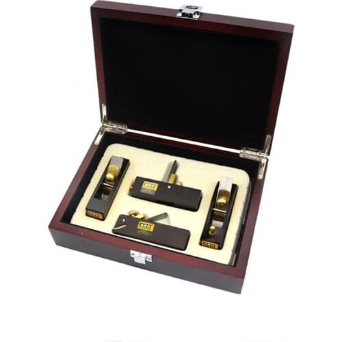 Mini 4Pcs/Set Woodworking Hand Planer Flat Bottom Planer DIY Carpenter Tools Angle Planer With Gift Box Woodworking Tools