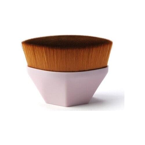 2021 New makeup brush high-density magic portable petal multi-angle liquid foundation brush trace makeup brush seamless