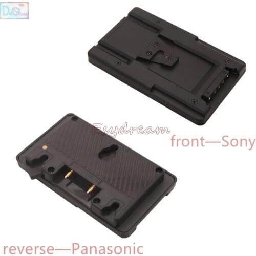 New Gold Mount To V Mount Battery Adapter Plate Converter With D-tap Port