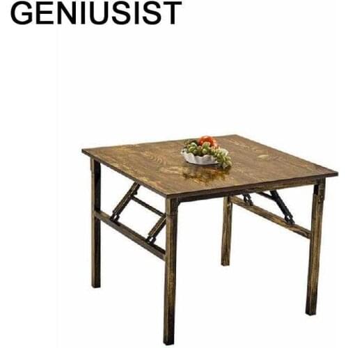 Tavolo Da Pranzo Tafel Set Ouro Comedor Small Apartment De Jantar Mesa Plegable Kitchen Furniture Folding Dining Room Table