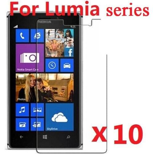 High Clear Screen Protector Protective Film Guard For Nokia Lumia 930 925 920 900 830 820 730 720 640 630 625 620 610 520 10PCS