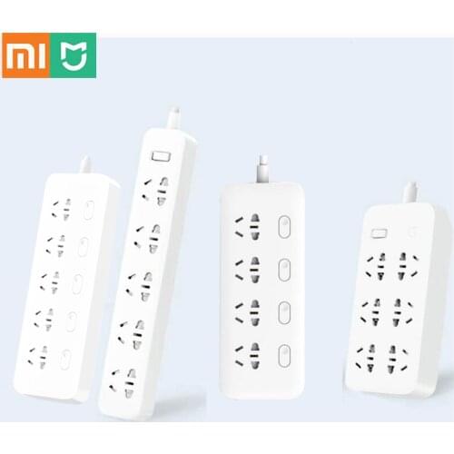 Xiaomi Mijia Power Strip Fast Charging 2500W 10A 6 Standard Sockets/8 Standard Sockets/3 Socket With 1M/5M Cable Charging Power