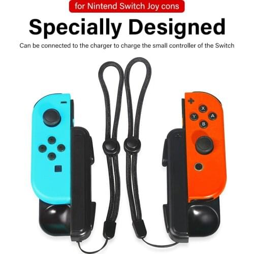 DOBE Joypad Charging Grip For Nintend Switch Controller Joy Con Gamepad Charger Dock Indicator Type-C Cable 2PC Game Accessories